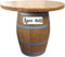 Agorà Botti Barriquetisch mit 5 cm dicker Platte
