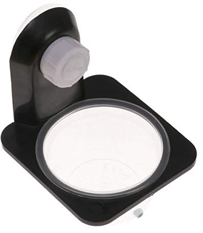 ULTECHNOVO Crested Gecko Food Bowl Reptile Feeding Dish with Suction Cup for Water and Food Suitable for Geckos Tortoises and Lizards