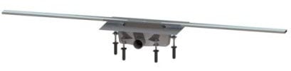 KESSEL Duschrinne Linearis Infinity 90 L: 1400 mm, DN 50, Edelstahl gebürstet 45200.14