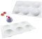 Hezhou 3D Silikon-Formen Geräte für die Kuchenverzierung Mousse-Form Backwaren Desserts Form Kuchenform Silikonform Kuchen Schokoladenform Küche Backen Werkzeug für das Cupcake Backen, Seife Backform