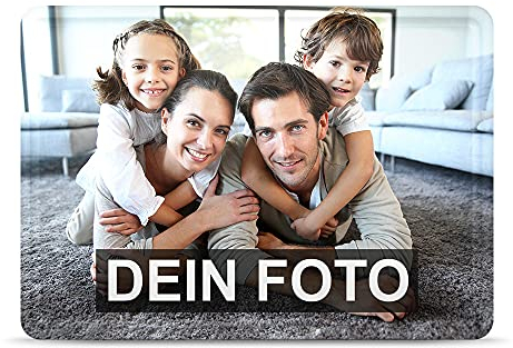 Blech-Schild selbst gestalten - Metall-Poster mit Foto und Text bedrucken - Schild A6, 10x15cm, Querformat I Personalisiertes Geschenk