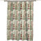 Bishilin Duschvorhang Polyester Waschbar, Badewanne Vorhang 180x180 Antischimmel Wasserdicht Cello und Violin Muster