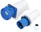 220-250V ~ 63A IP67 A Prueba De Polvo, A Prueba De Explosiones, Enchufe Industrial A Prueba De Agua Y Enchufe Expuesto Juego De Enchufes De Corriente Trifásica 3 Núcleos 63A 2P + E