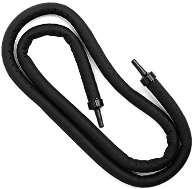 tooloflife Tubo de Burbuja de Piedra de Aire para Acuario, Tubo de Goma de plástico para pecera, difusor, Manguera, Bomba Flexible, Tubo de Burbuja para Peces, Doble Cabezal de 120 cm