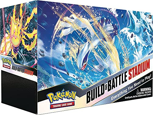Pokémon Sword & Shield—Silver Tempest Build & Battle Stadium (2 Decks, 12 Boosters & More)