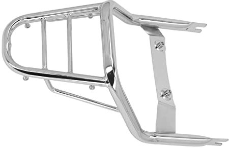 Keenso Porte-Bagages de Moto, Support de Bagage Arrière de Moto en Acier au Carbone chromé pour Monkey 125 2018‑2022