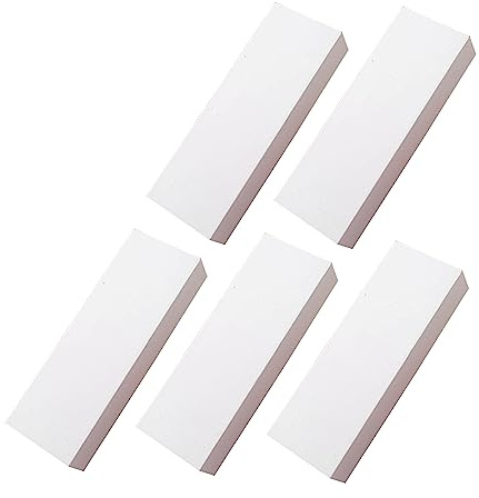 B2S Jumbo-Radiergummi-Set, 5 Stück, große Hülse, weiche weiße Radiergummis, langlebige Bleistift-Radiergummis, Radiergummis für Schule, Büro, Zuhause, Zofax schwarzer Kugelschreiber