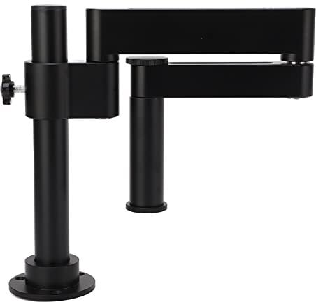 Microscope Stand, Microscope Articulating Universal Rotatable Arm with Clamp, Professional Telescoping Boom Arm Camera Mount for Stereo Microscopes HDMI Camera Phone Soldering