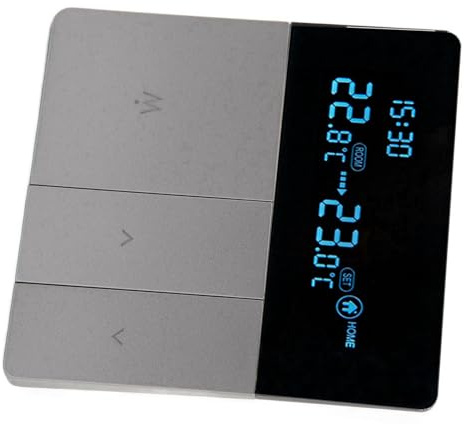 Thermostat für Fußbodenheizung, digitales Thermostat zur Wandmontage, mit digitalem LCD-Display, für Villen (ohne WiFi)
