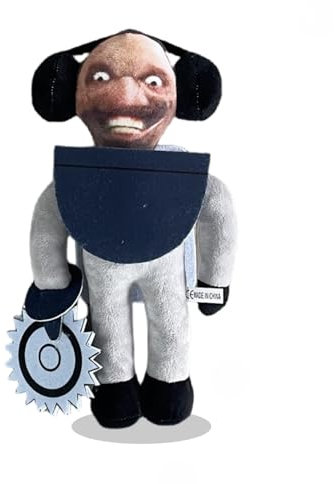 KoMico Toilet Plush, 11 Inch Upgrade Titan Speakerman Bosses Plush Doll, Cameraman, Tv Man Plushies Toys Collectible Gifts for Fans (Chainsaw Man)