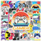 VARACL 50 Pieces Video Game Stickers Decals Set for Kids Adults, Waterproof Gaming Stickers for Kid Game Reward,Water Bottles, Laptop Decor,Gamer Birthday Decorations Gaming Party Favor