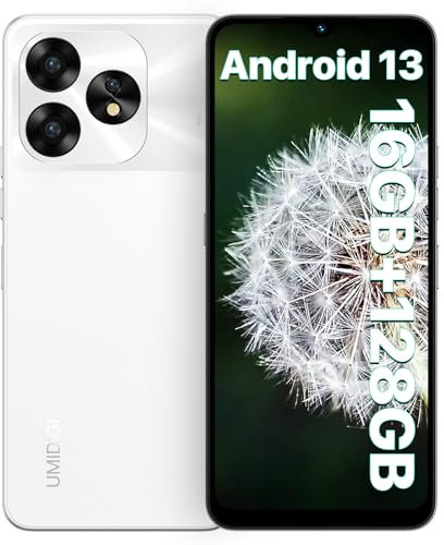 UMIDIGI A15C 16GB+128GB/1TB NFC Mobile Phone, 48MP Camera Smartphone, 6.7 HD+Screen, 5000mAh, 4G Dual SIM Android Phones, Sim-free & unlocked Mobile Phones, Face ID/GPS/OTG