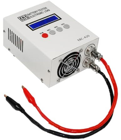 Tester per batterie al litio e al piombo acido con funzione di ricarica e scarica fino a 20 A e 85 W
