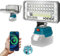 Battery Lamp for Makita 18 V, 90 W 7500 LM LED Work Light, 7 Inch Portable LED Spotlight with 2 USB Charging Ports and Undervoltage Protection for Car Repair, Emergency, Camping (No Battery) (7