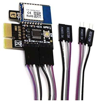 Rtxbvg A3 Tuya WiFi PC Netzschalter Desktop Computer Fernstart Telearbeitskarte Pice Mini Karte App Fernbedienung