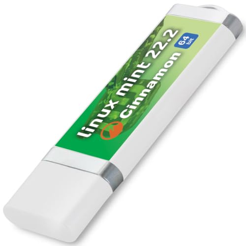 USB-Stick mit Linux Mint 22.2 Zara Cinnamon Betriebssystem