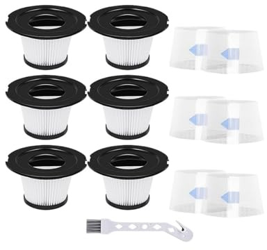 6 Ersatzfilter, Kompatibel Mit ORFELD V20, MOOSOO K17 Und NEQUARE A18, Staubsaugerteile