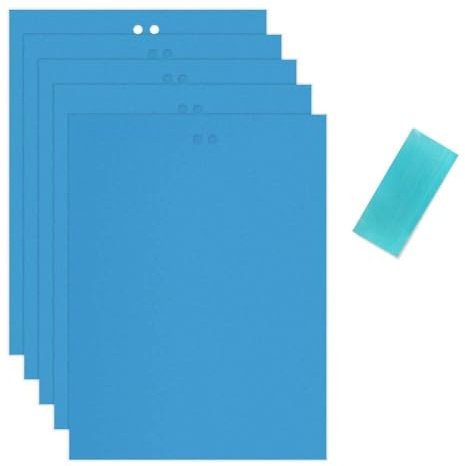 40 Blauen Klebrige Insektenfallen,KirschmadenFalle,Gelbstecker Papiere | KirschmadenFalle für Raupenleim,Gegen Trauermücken,Blattläuse,Nematoden, weiße Fliegen und Minierfliegen,Blauen Fliegenfalle