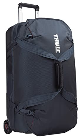 Thule Subterra Rolling Duffel 75L Reisetrolley (mit zwei großen seperaten Fächern) Mineral Blau