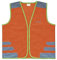 Wowow Nutty Jacke Sicherheitsweste Unisex, orange, S