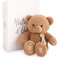 HISTOIRE D'OURS - Ours Charms Peluche Doudou pour Enfants - Marron Clair 24 cm - Cadeau Naissance Bébé Fille Garçon - Douce et Câline - Jouet Premier Âge - HO2809