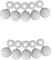 LOT DE 10 CACHE RIVET BLANC PLAQUE D'IMMATRICULATION VOITURE AUTO MOTO SCOOTER MOBYLETTE PROTECTION PLASTIQUE VIS BOULON FIXATION