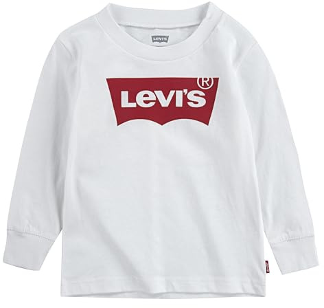 Levi's Kids l/s batwing tee Baby Jungen Weiß 12 Monate