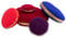 XDrum Kissen für Klangschale 14 cm - Unterlage für Singing Bowl - rundes Polster - farblich unsortiert