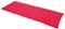Homescapes Bankauflage 3-Sitzer rot gepunktet – Sitzkissen Bank Outdoor/Indoor, Oeko-TEX-Zertifiziert, Sitzauflage waschbar für Gartenbank & Sitzbank, 143 x 48 cm