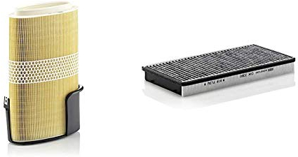 Original MANN-FILTER C 31 002 - Luftfilter - für PKW & Innenraumfilter CUK 3360 – Pollenfilter mit Aktivkohle – Für PKW