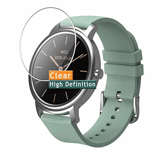 Vaxson 3 Stück Schutzfolie kompatibel mit Mibro Air Smartwatch smartwatch Display folie folien Displayschutzfolie ( nicht Panzer Schutz Glas folie SchutzGlas nicht PanzerGlas ) Neue