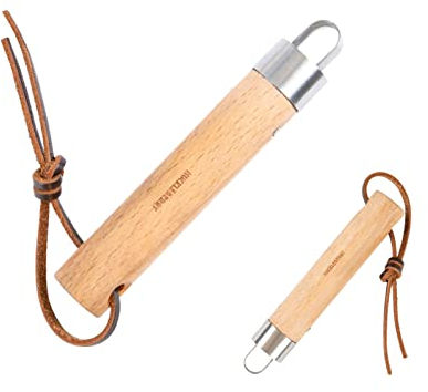 Huckleberry Holzschnitzmesser zum Anritzen & Schnitzen von Bäumen, Kuksa Schalen usw. Schnitzwerkzeug für Baum Schnitzereien und Pfadfinder Werkzeug