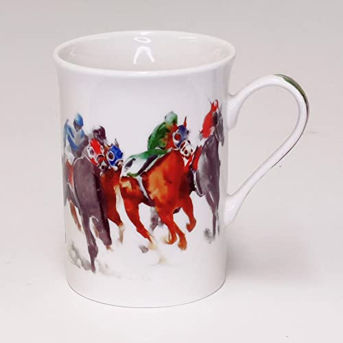 Leonardo Collection Fine China Mug (Horse Racing)