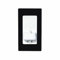 ProofVision In-Wall Toothbrush Charger - Black, Minimalist Style, Wall Mount, Compatible with Oral-B and Braun, USB Charging, IP44 Rated