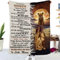 Tospass Kuscheldecke Personalisierte Decke An Meine Sohn Decke Von Mama Flanell Briefdecke Positiv Ermutigen Nachricht Brief Decke Tv-Decken Weiche Fleecedecke für Sofa Reisen 150x220 cm
