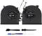 Upgraded CPU+GPU Cooling Fan Replacement Compatible with Razer Blade 15 RZ09-0270 RZ09-0300 RZ09-03009E97 RZ09-0328 RZ09-03287E72 RZ09-02705E75 RZ09-02705E76 Series Laptop, Professional Tool Kit