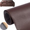 Selbstklebend Leder Patch, Kunstleder Reparatur Patch, Kunstleder Selbstklebende Patch, Leather Repair Lederflicken, Lederreparatur Patch Kits, für Sofas, Möbel, Autositze, 50 x 137 CM (Dunkelbraun)