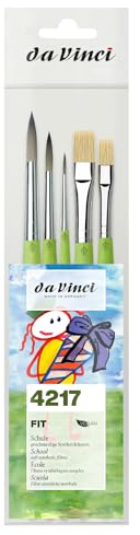 Lot de pinceaux da Vinci Fit Synthétique & Synthétique Bristle 4217