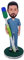 mydedor Individuelle Wackelkopf-Figuren, individuelle Puppe, männlicher Zahnarzt, handgefertigt, personalisierbar, Skulptur, Geschenk für Mann, Freund, Ehemann, Chef, Büro, Kollegen