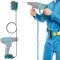 ThagBrco Adapter Kompatibel für Makita 18V Akku mit Schnalle zum Tragen direkt am Körper, tragbarer Stromadapter Kompatibel für Makita 18V Akku-Werkzeuge, einstellbare Kabellänge bis 150 cm