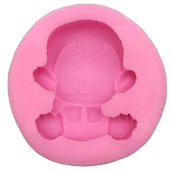 Fondant Formen 3 Stück Kleiner Affe Tierform Kuchenform Silikon Fondant Backwerkzeug Eisgitterform