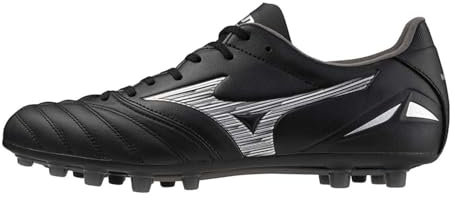 Mizuno Scarpe da calcio da uomo IV Artificial Ground, Nero argento, 43 EU