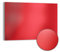 DEQORI Metall Magnettafel | 60x40 cm cm groß | Unifarben - Rot | Whiteboard für alle Magnete | Magnetboard Wand-Tafel für Küche & Büro | Design Magnetwand Pinnwand magnetisch