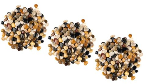 COSMEVIVI 3paquets Galets Décoratifs Naturels pour Aquariums Et Jardins à Décoration pour Pots De Fleurs Et Paysages Extérieurs par