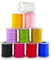 gaoduanluoluo 10 Rotoli 0.8mm Filo di Cera, Filo Nylon per Braccialetti, Filo Colorato Nylon, 10 m Ogni Volume Filo Perline per Collana Bracciale Gioielli Fai da Te (Multicolore)