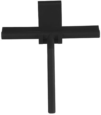 GARVALON Fensterreiniger Fensterwaschabzieher Für Wasserspuren Glasoberfläche Mit Saugnapf-design Einfach Einzustellen Für Und Fahrzeugbereich Geeignet Für Duschtüren Spiegel Fliesen