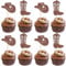 Xsstarmi 24 Pack Cowboy Cupcake Toppers Glitter Cowboy Hat Boots Cupcake Picks Cowgirl Cowboy Birthday Cake Decorations for Cowboy Theme Baby Shower Kids Birthday Party Supplies Coffee