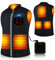 Warmmelt Heated Vest Men Women - Heated Jacket, 10000mAh Heated Gilet for Winter Outdoor