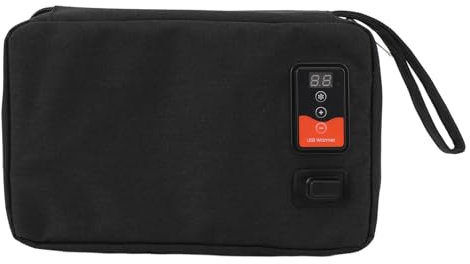 Portable Baby Wipes Warmer, Adjustable Temp Wet Wipe Warmer Heater Up to 80Pcs Wipes Capacity for Home, Travel, Camping