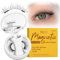 Faux Cils Magnetique, mise à niveau 2 faux cils magnétiques plus confortables à porter, Cils magnétiques QUEWEL avec applicateur, faciles à porter et à retirer (NZH-G)